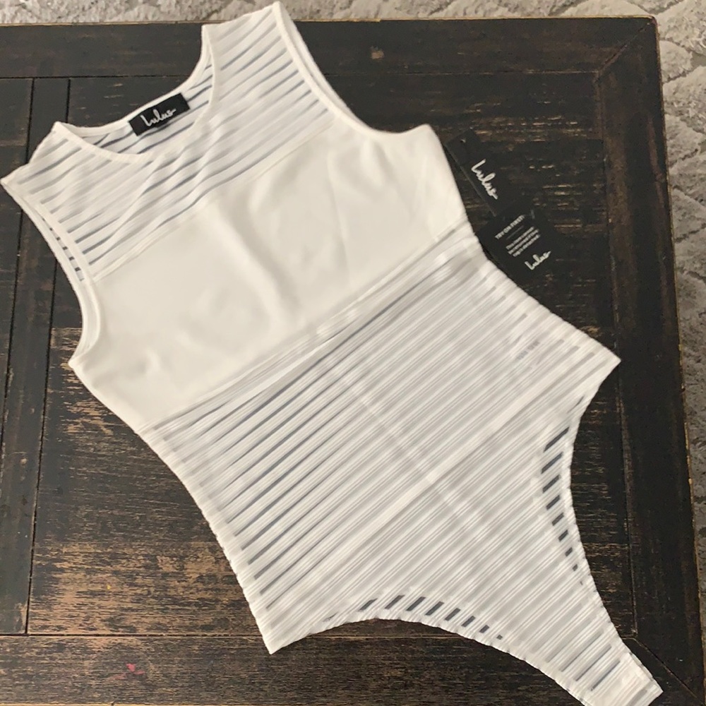 Lulu’s mesh bodysuit NWOT